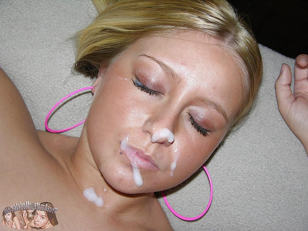 13P Amateur Blowjob Facial Brianna
