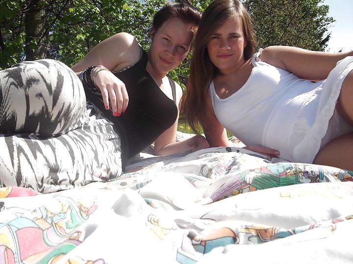 25P Amateur ladies in white panties-are you looking up my skirt?