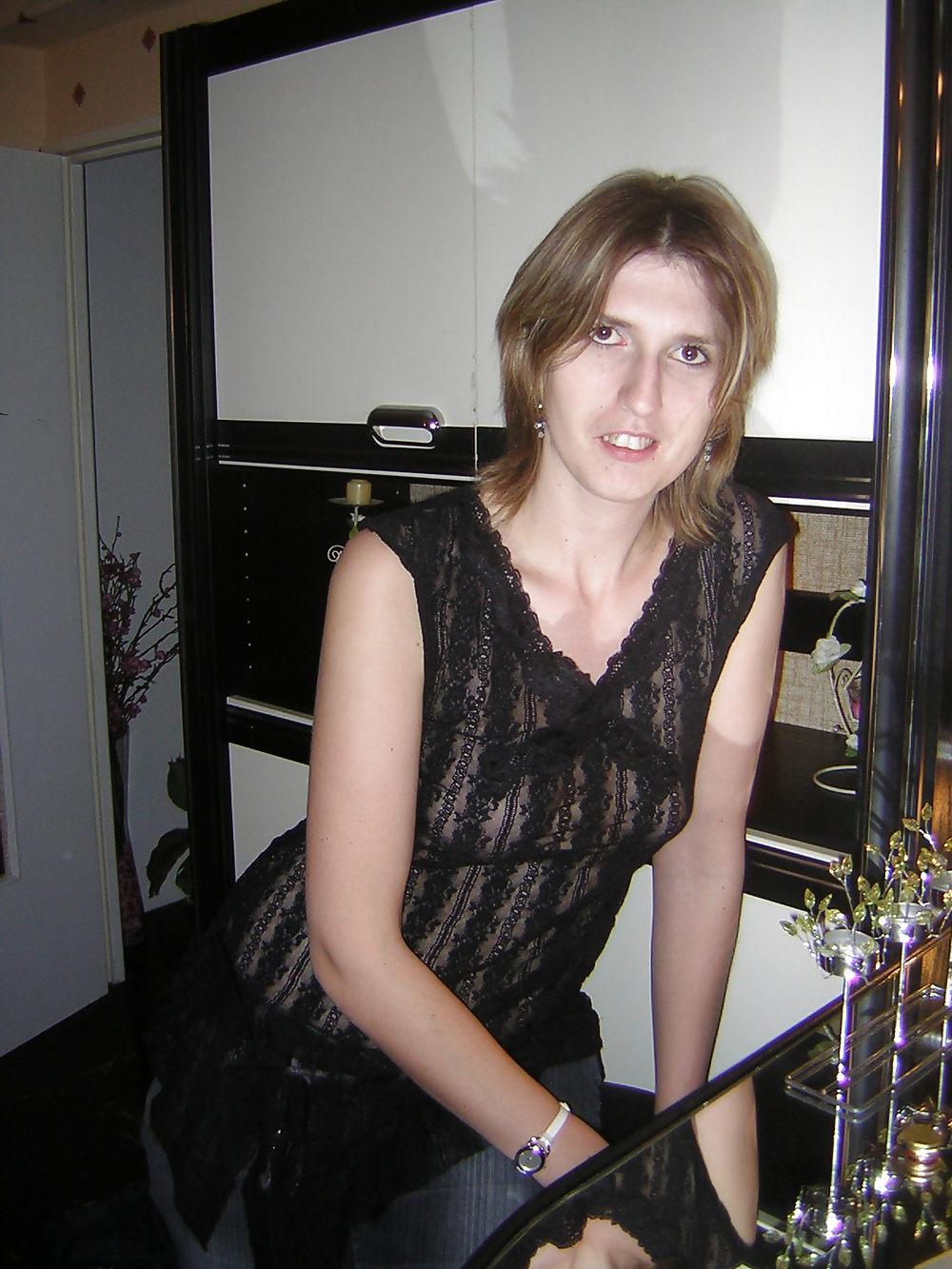 14P French amateur with sexy transparent lingerie