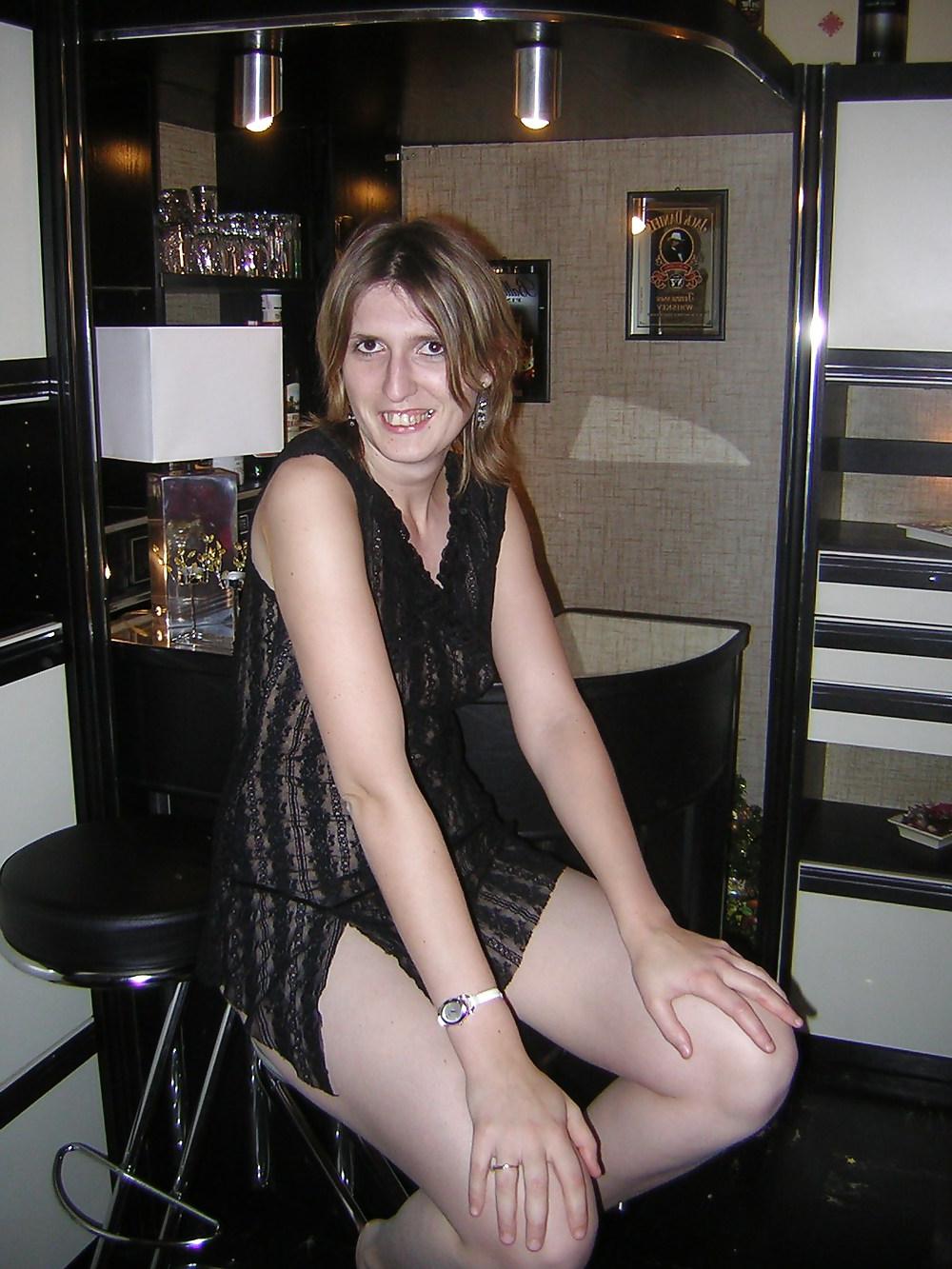 14P French amateur with sexy transparent lingerie