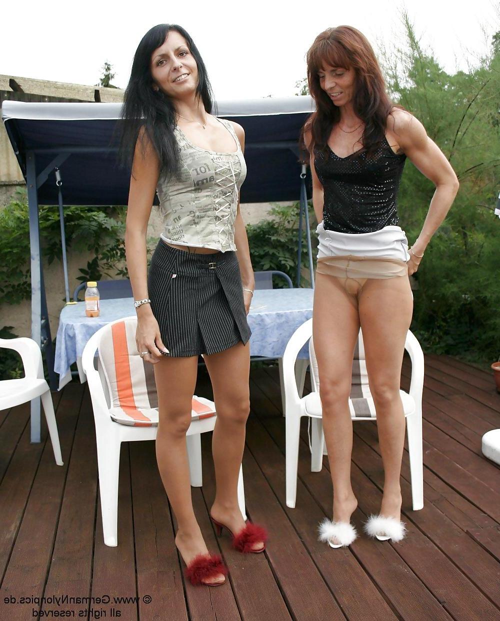 12P PANTYHOSE stocking nylon panties amateur Strumpfhosen