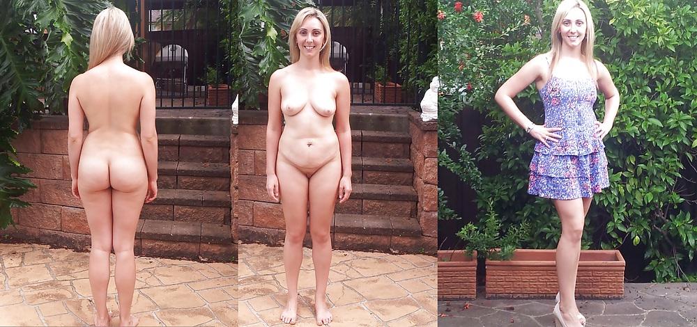 12P Dressed Undressed amateur milfs