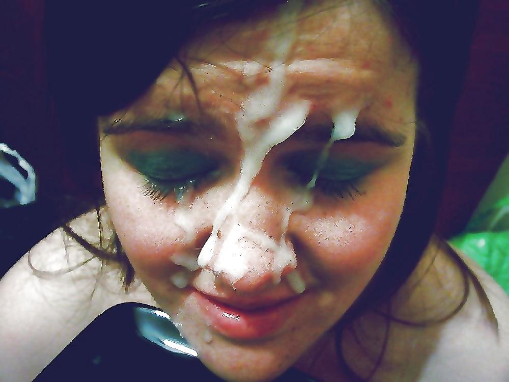 19P Amateur facials cum shots sperm