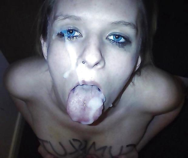 19P Amateur facials cum shots sperm
