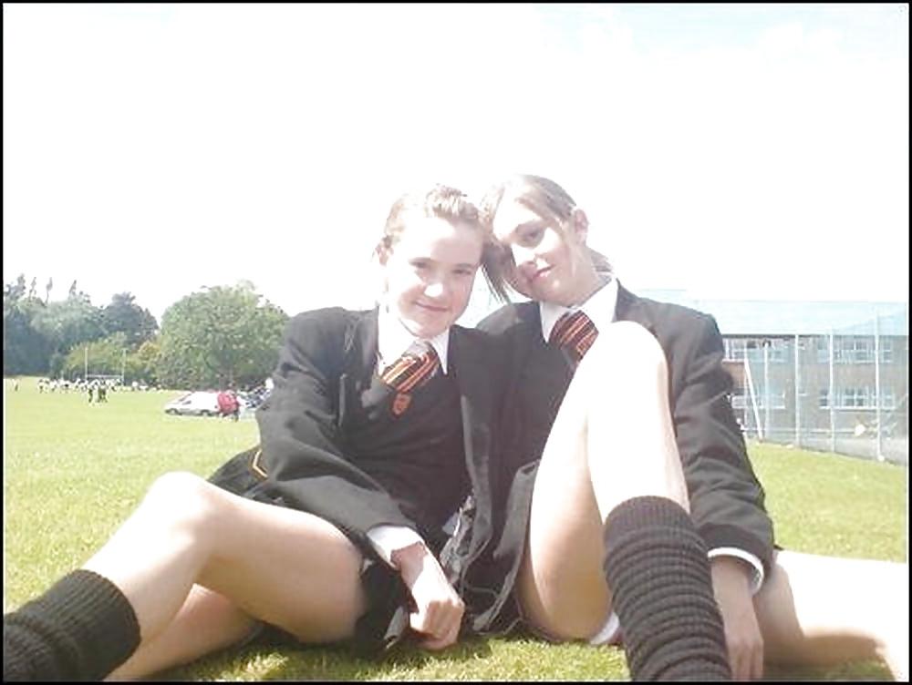 25P Amateur babes in white panties-STOP looking up my skirt! 4