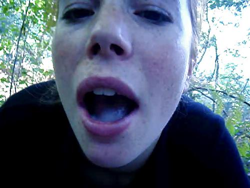25P Huge titted amateur redhead sucks a fat cock