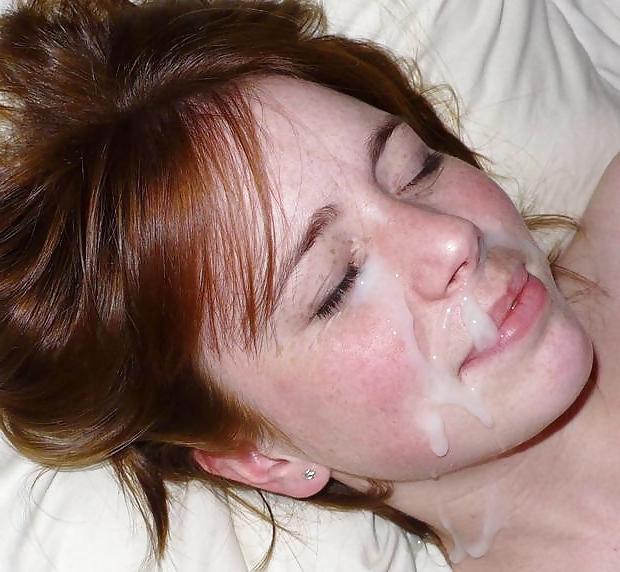 25P Huge titted amateur redhead sucks a fat cock