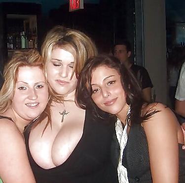 25P Huge Amateur Tits in Tight Tops