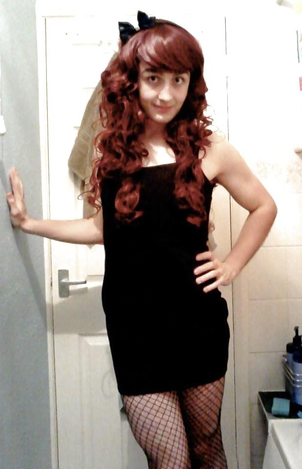 20P Vysl-735 Amateur Crossdresser-Sissy
