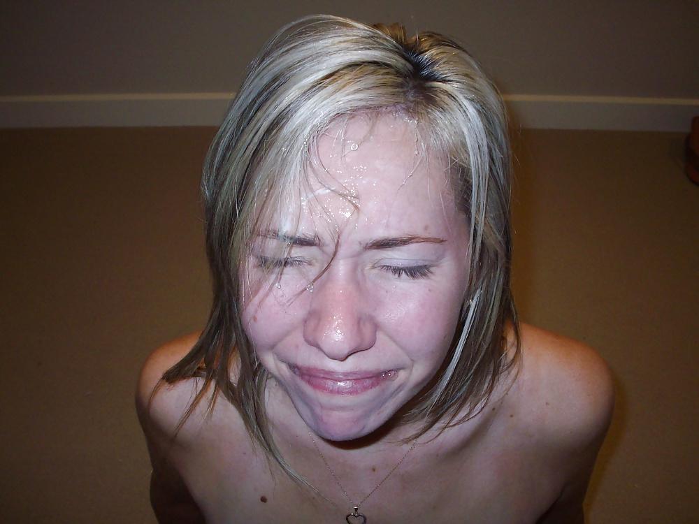 25P Unwanted Amateur Facial Cumshots