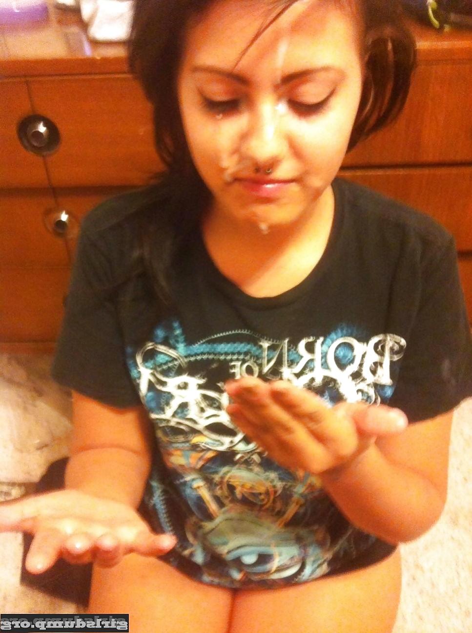 25P Unwanted Amateur Facial Cumshots