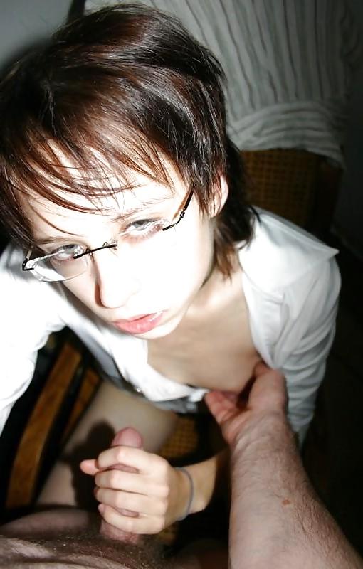 25P Amateur nerd cocksuckers wearing glasses 