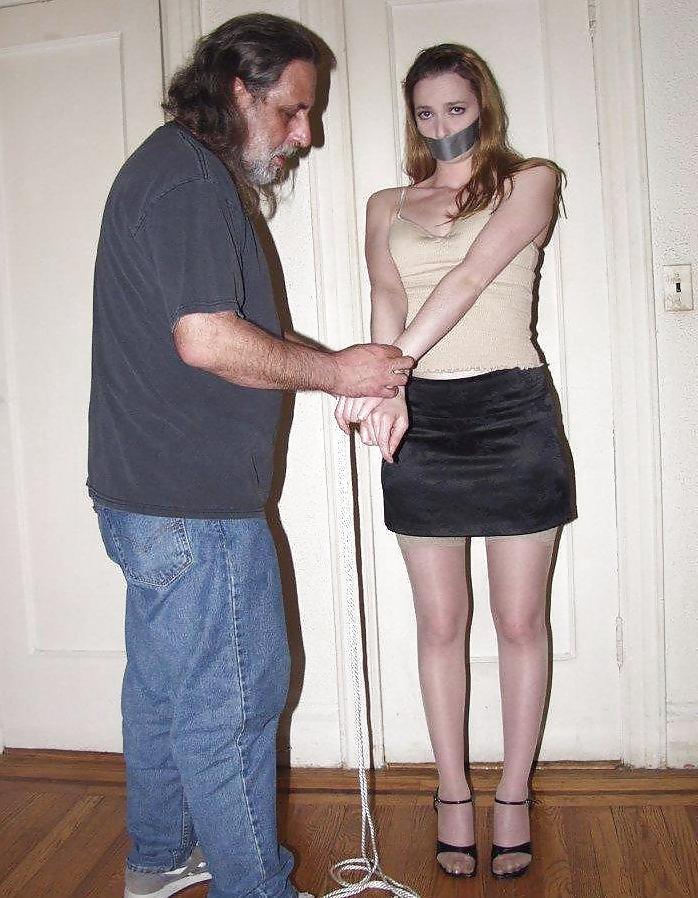 25P Amateur slave rope
