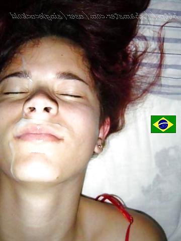 25P Amateur  Crys Bukkake Brazil