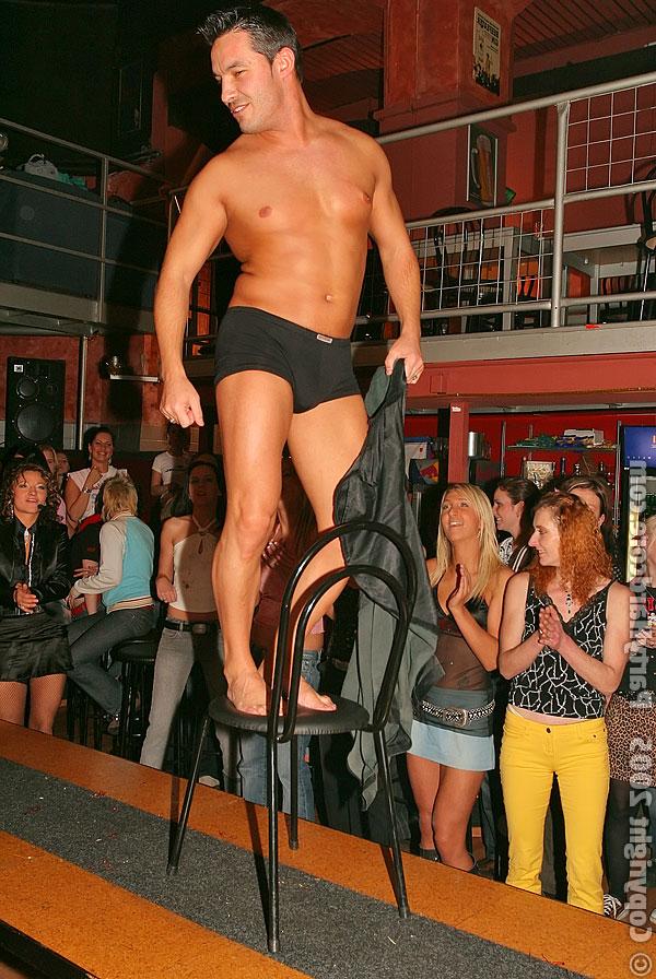 16P Dirty-minded amateurs getting naughty at the party with male strippers
