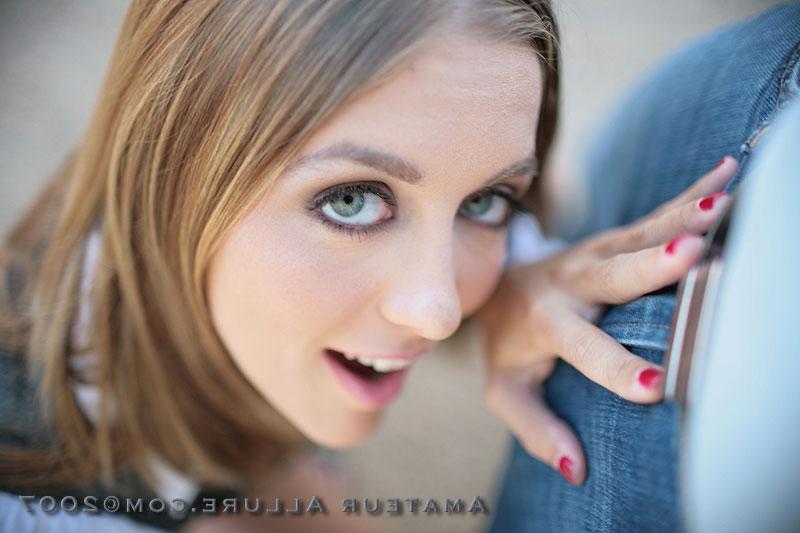 16P Pictures of blonde hottie Angelica sucking cock and shaved pussy fucked