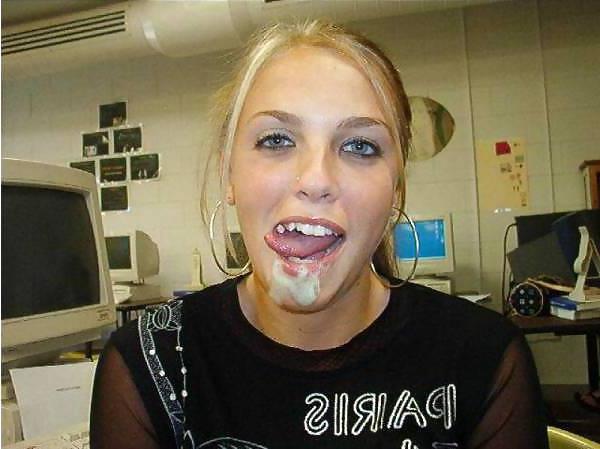 25P Amateur sperm girls