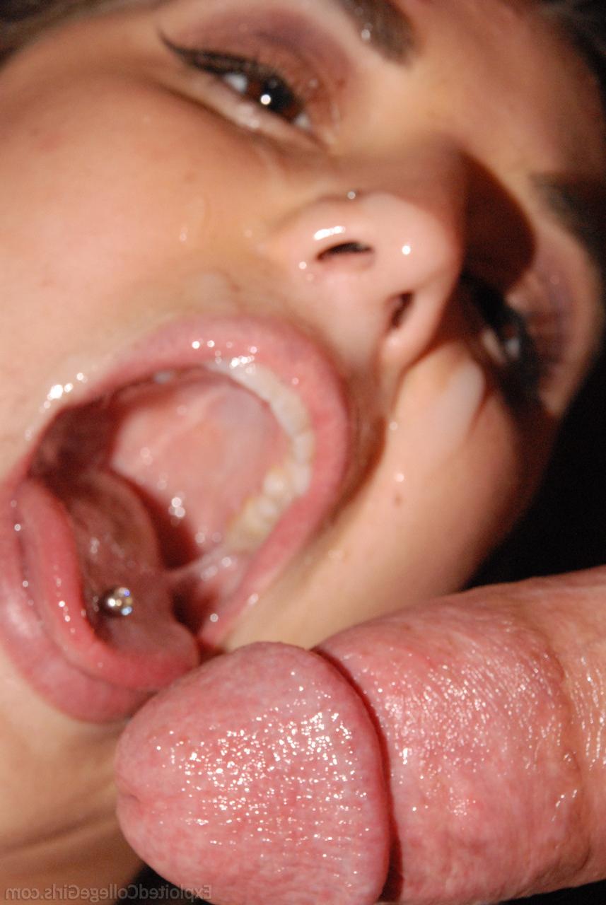15P Amateur college freshman blowjob