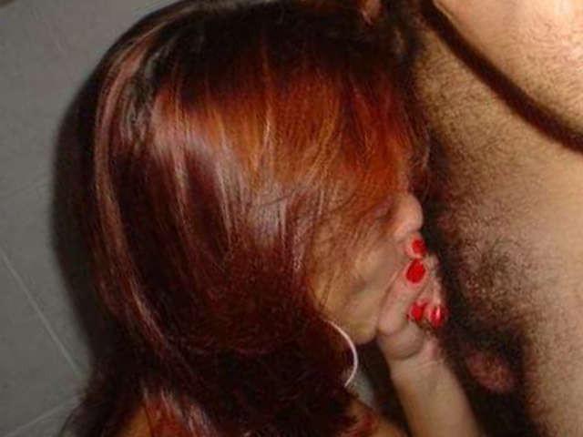 16P Hot pictures of horny babes giving nice blowjobs