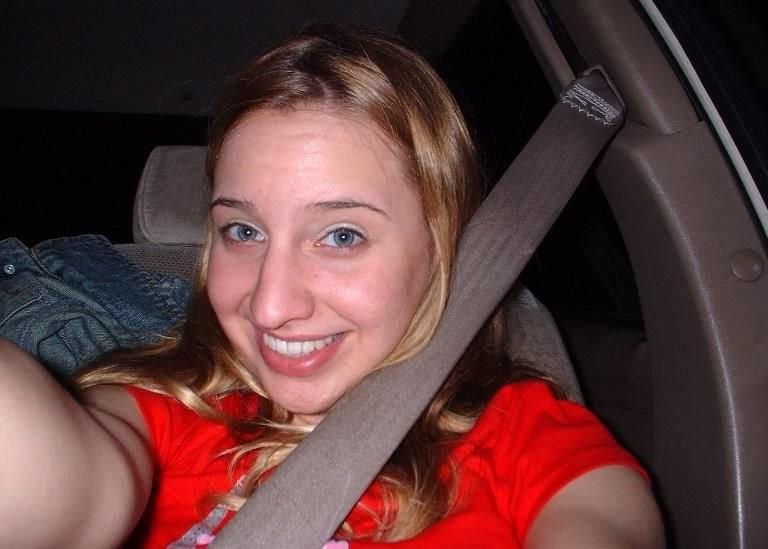 18P Rebecca naked and sucking her boyfriend's cock in the car and on other occasions