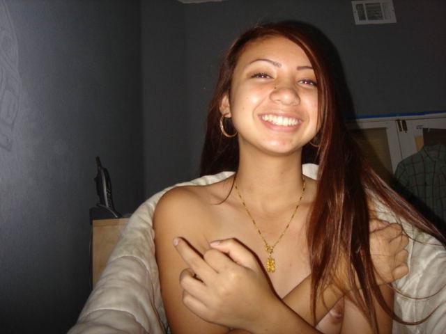 18P A cute Asian teen slut gets naked and sucks her boyfriend's cock real good for h