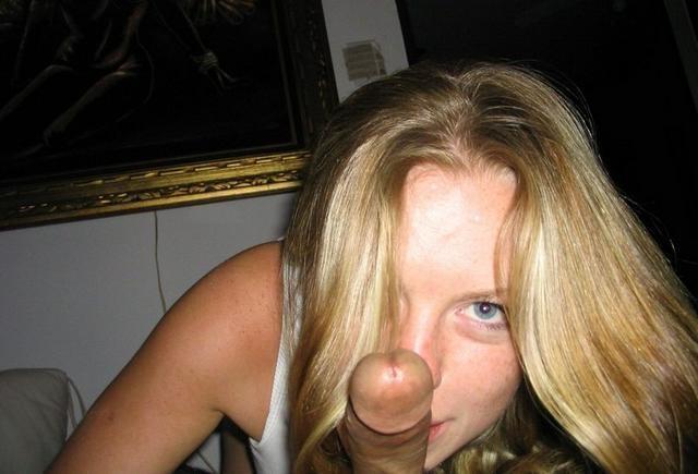 15P A compilation of pics of various blonde hotties sucking all sorts of cock real g