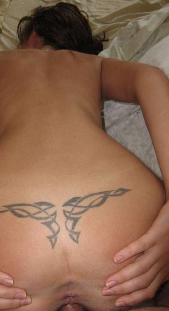16P Nice picture collection of an amateur hot tattooed anal-loving bitch