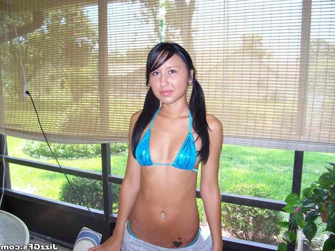 17P Asian amateur girl on blowjob action getting facial cum shot