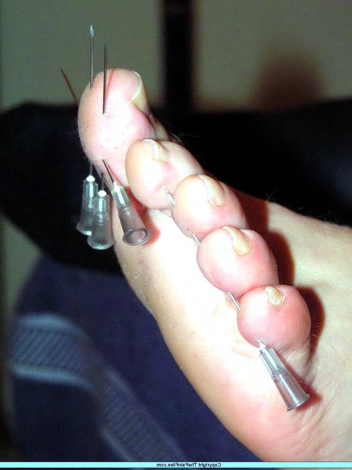 16P Amateur needle torture and extreme milf bdsm of busty blonde in piercing pain an