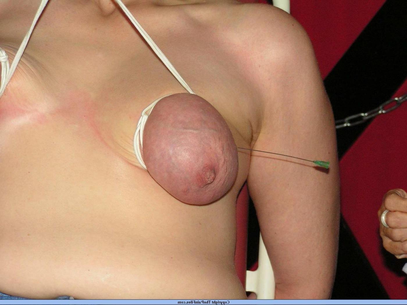 16P Severe amateur bdsm slave in needle pain and extreme mature breast suspension bo