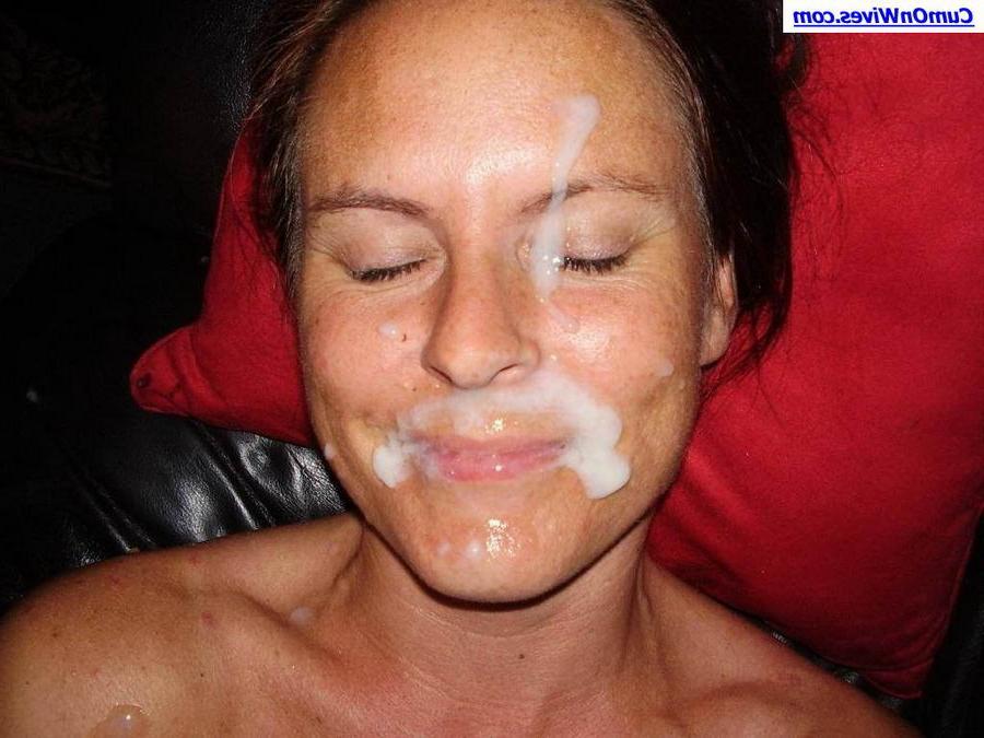 12P Amateur wife blowjob and mouthful of jizz from Cum On Wives