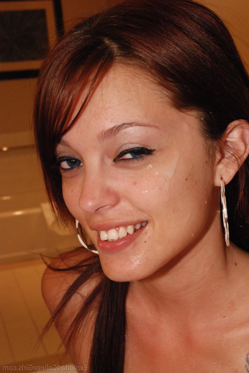 16P Amateur college freshman blowjob