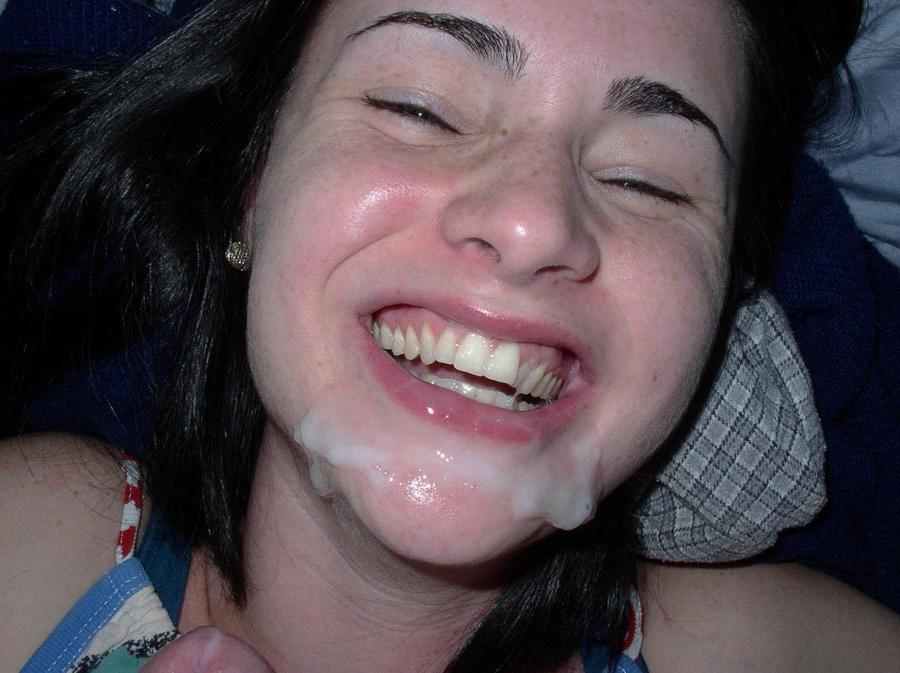 15P Real amateur girlfriends taking cumshots