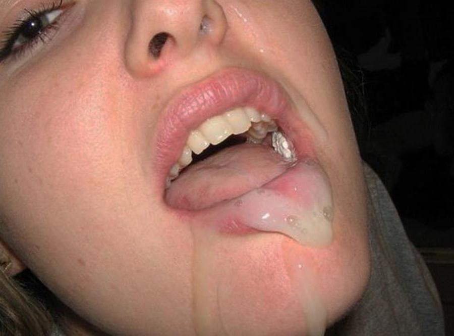 15P Real amateur girlfriends taking facials
