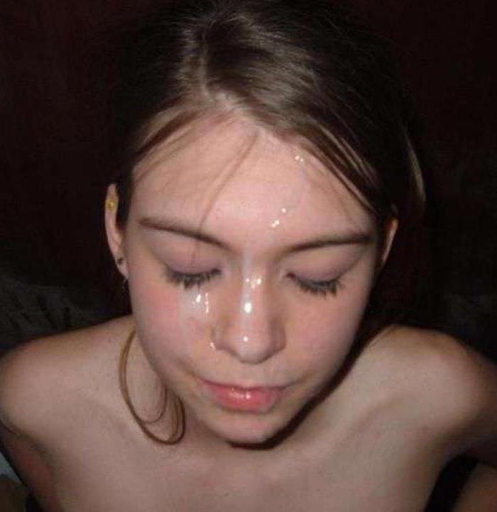 15P Real amateur girlfriends taking messy facials