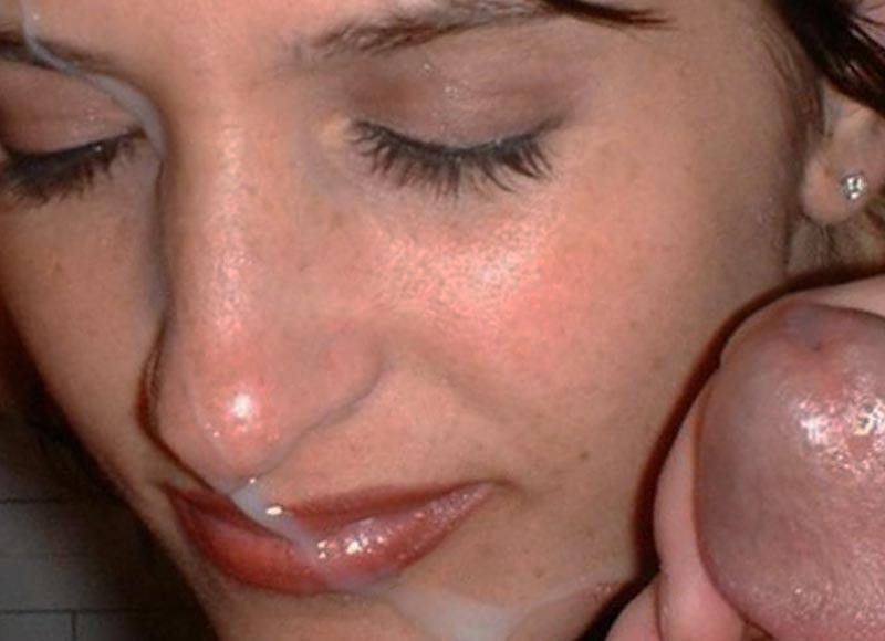 14P Real amateur girlfriends taking facials