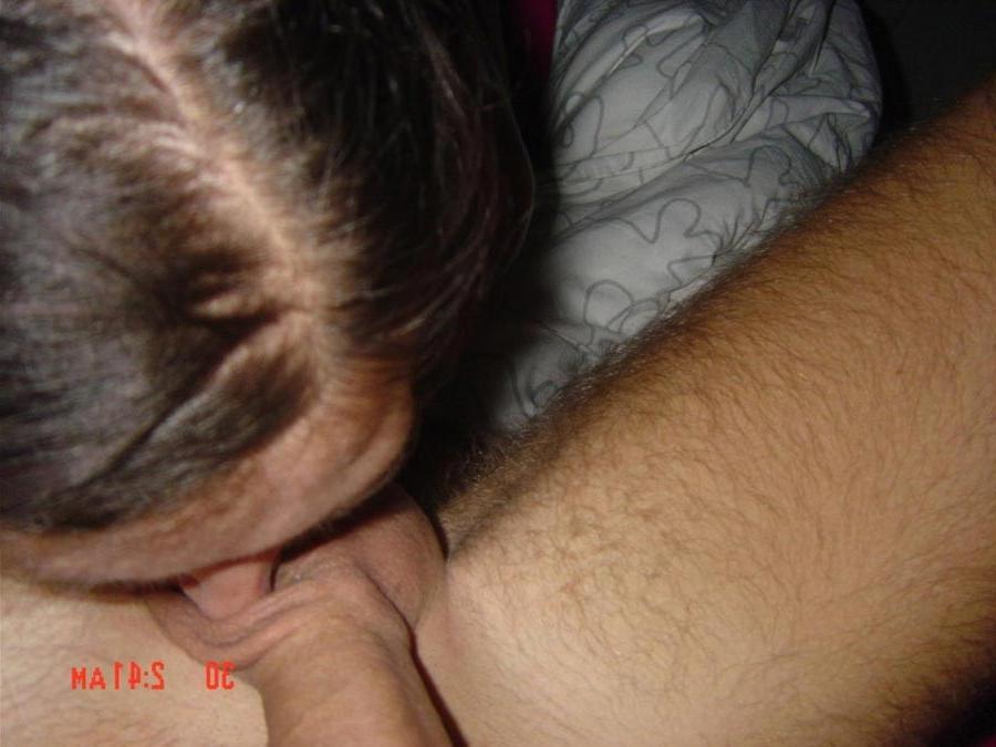 15P Real amateur girlfriends giving blowjobs