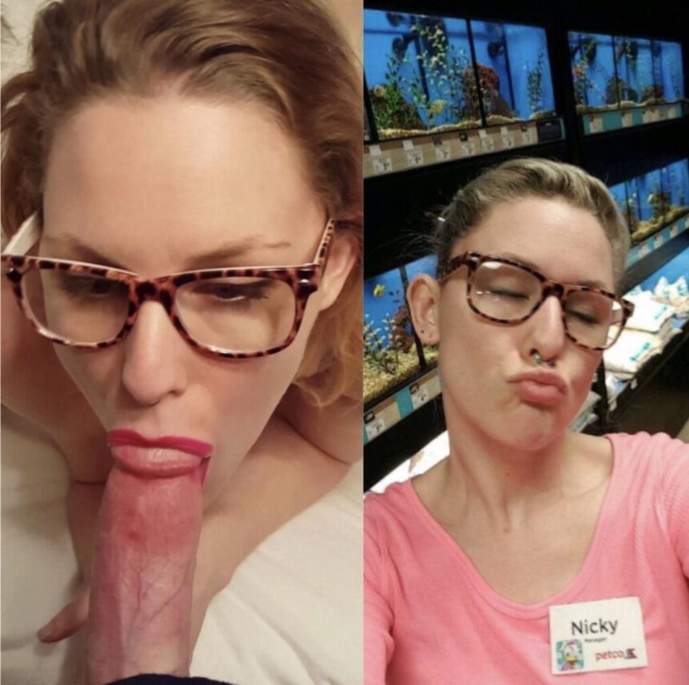 25P Blowjob babes displayed on off dressed undressed before afte