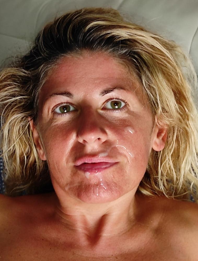 15P Scarlett blows, gets facial and shows her cunt