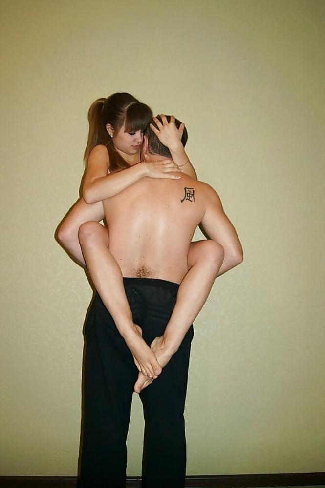 25P Sexy brunette Teen has Fun at Home