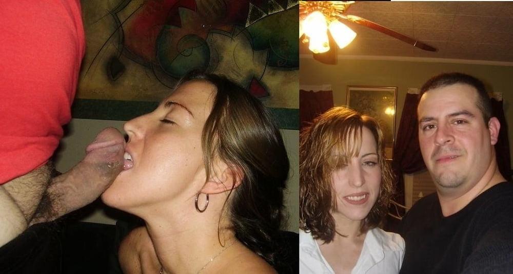25P Before after husband and wife blowjobs