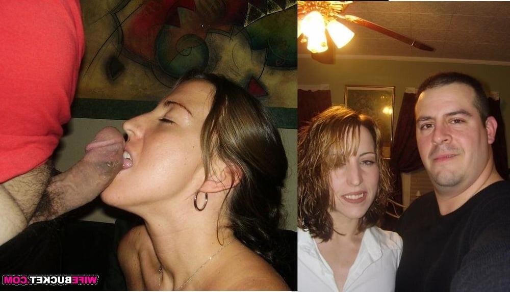 25P Before after husband and wife blowjobs