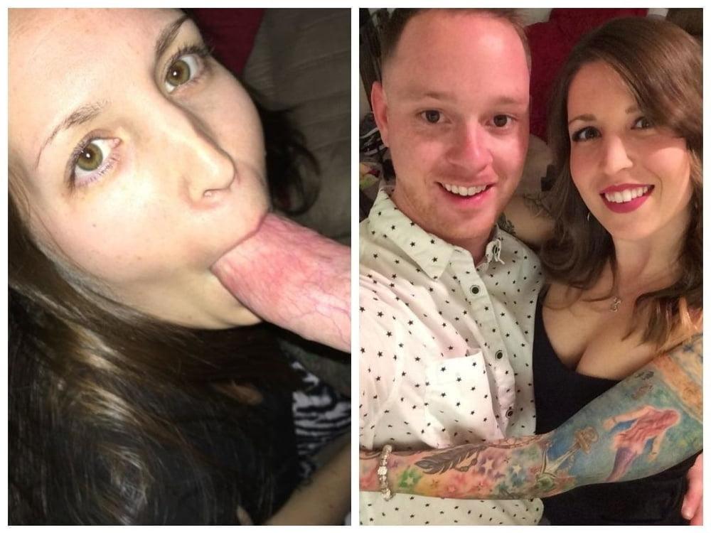 25P Before after husband and wife blowjobs
