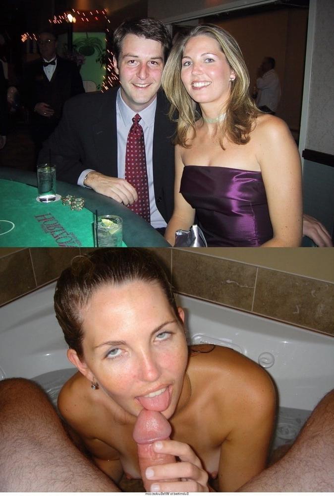 25P Before after husband and wife blowjobs