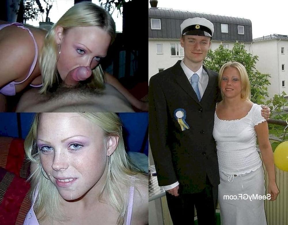 25P Before after husband and wife blowjobs