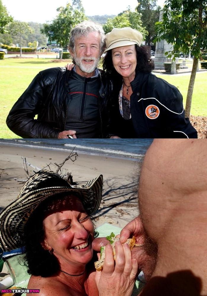 25P Before after husband and wife blowjobs