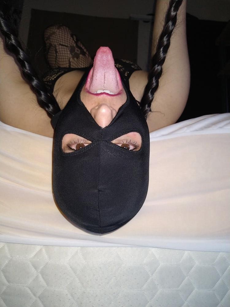 25P Throat fucking toy, (before pics) messy, gagging