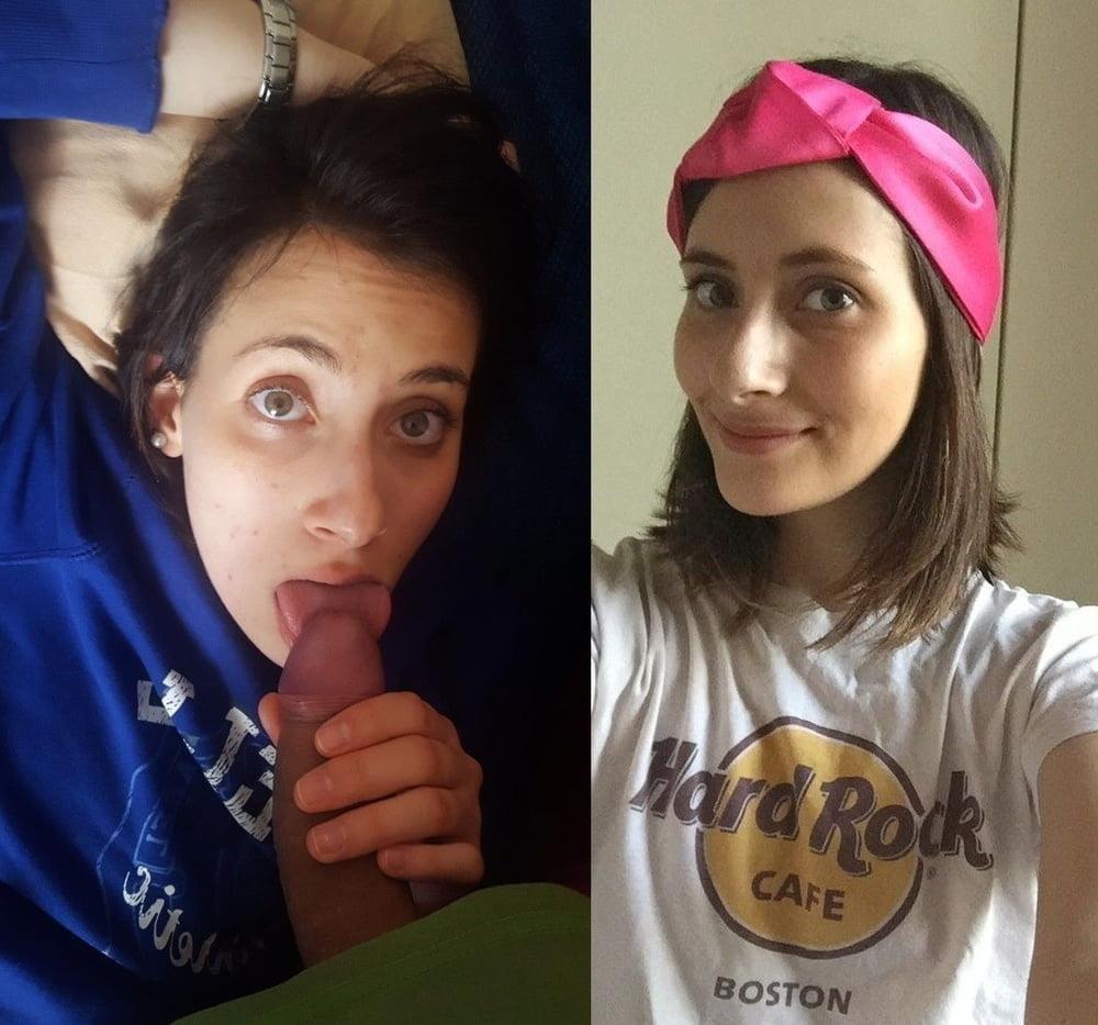 25P Before and After Amateur cocksucking sluts