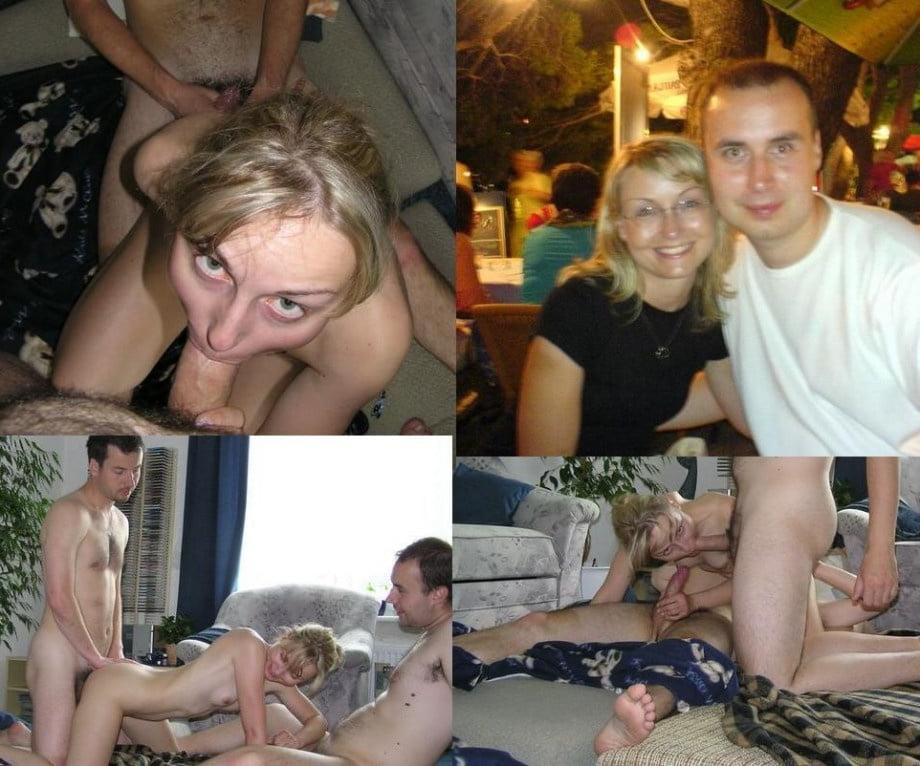 25P Before after blowjob couples
