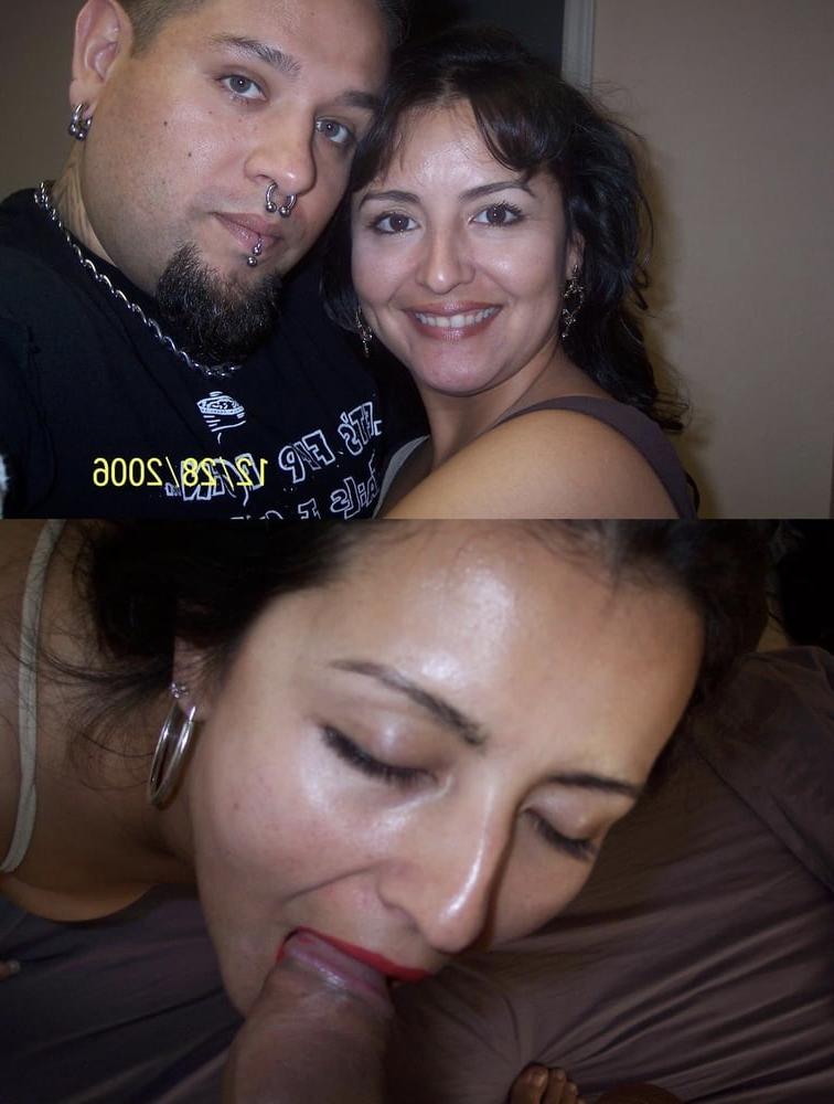 25P Before after blowjob couples
